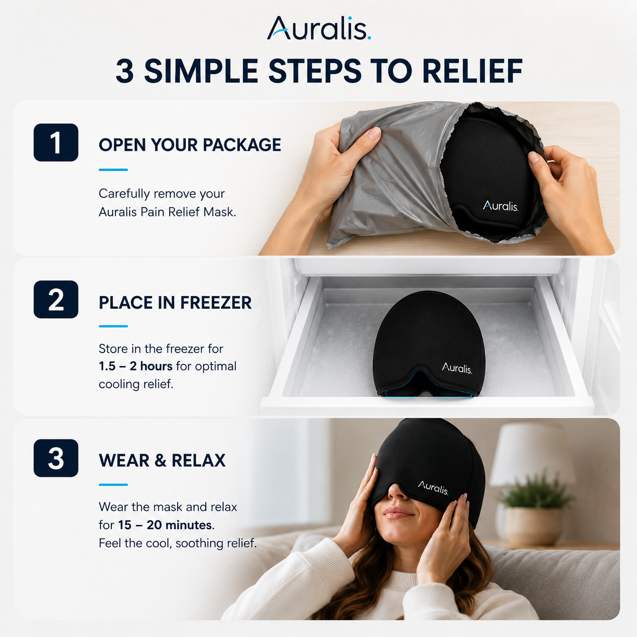 AURALIS® Pain Relief Mask